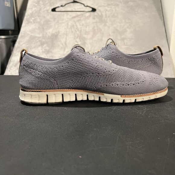 Cole Haan Zerogrand Wingtip Oxford Men's 13 Gray C24944 Stitchlite Shoes - Picture 6 of 10